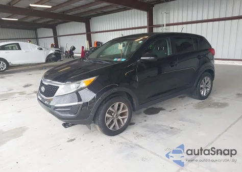 2016 Kia Sportage Lx from USA, damaged, VIN KNDPB3AC8G7861074